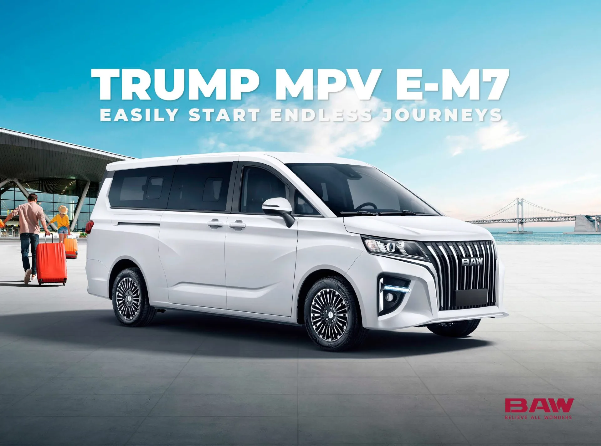 BAW Vans MPV 11 Puestos Eléctrica