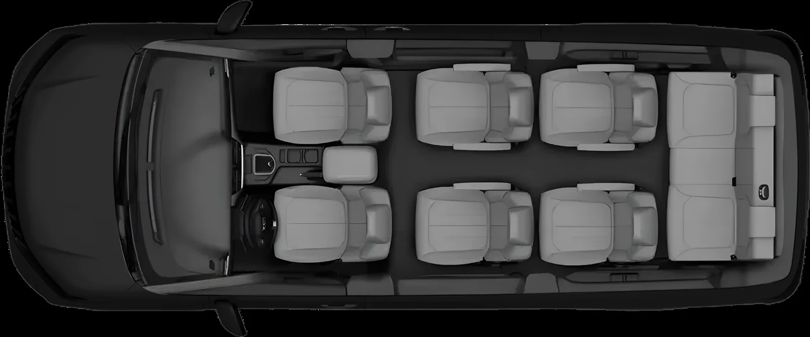 BAW Vans MPV 9 Puestos — Interior